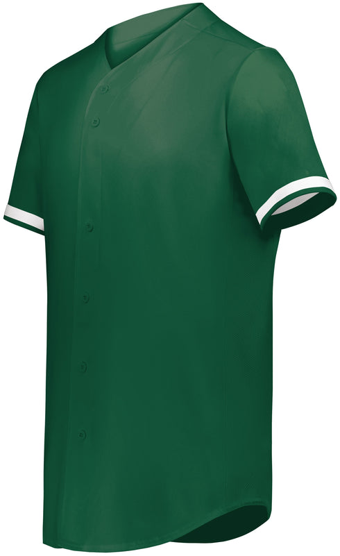 Augusta Sportswear Youth Cutter+ Full Button Baseball Jersey